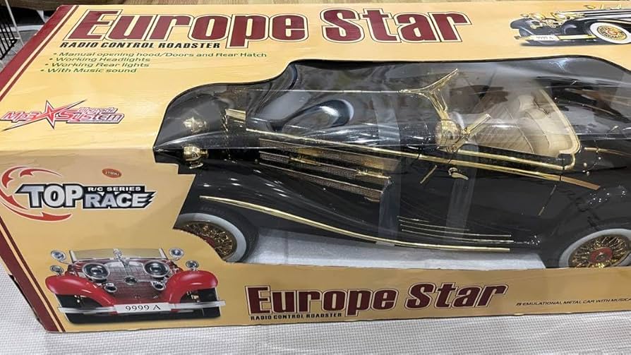 【未使用レア品】巨大ラジコン TOP RACE Europe Star ブラック Amazon.co.jp: 巨大ラジコン TOP RACE Europe Star ブラック